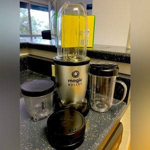 Magic Bullet Blender, Silver, 11 Piece Set